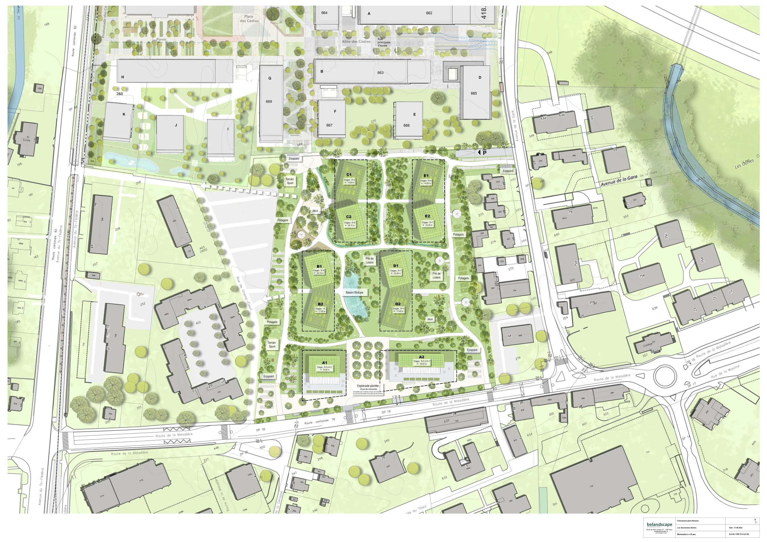 MASTERPLAN DES ANCIENNES SERRES