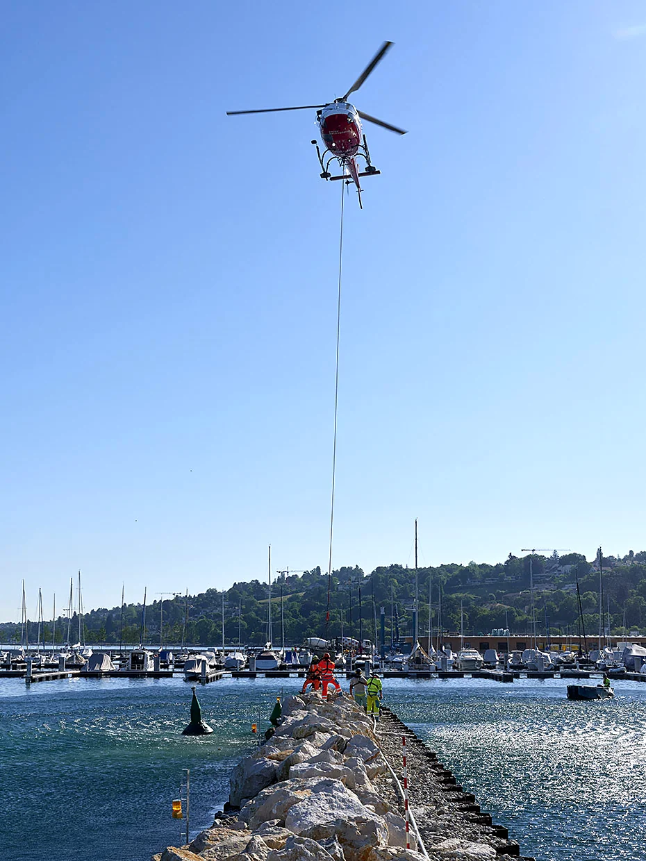 AGRANDISSEMENT DU PORT DE LA SNG