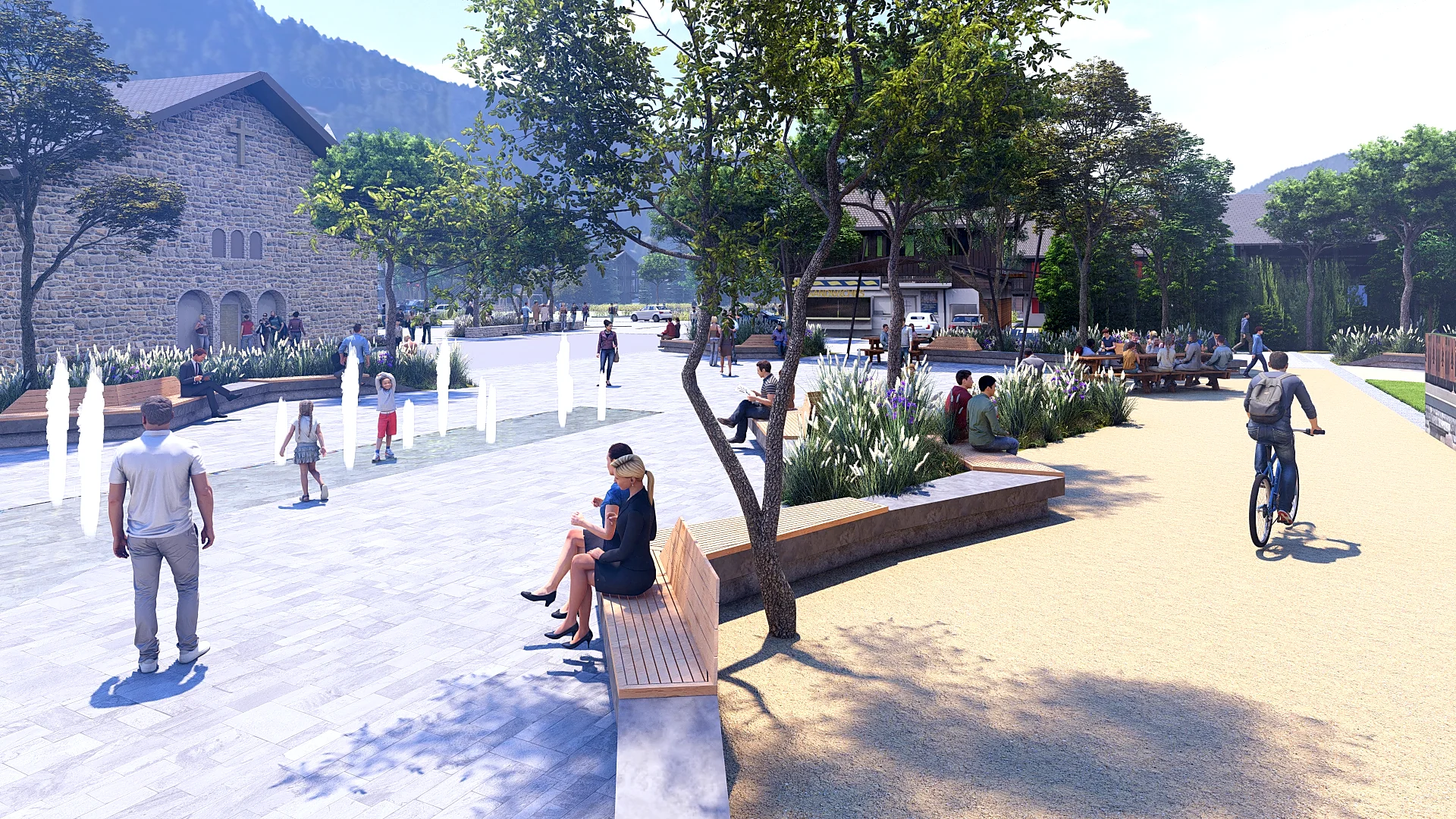 FLYSCH – PLACE DU VILLAGE