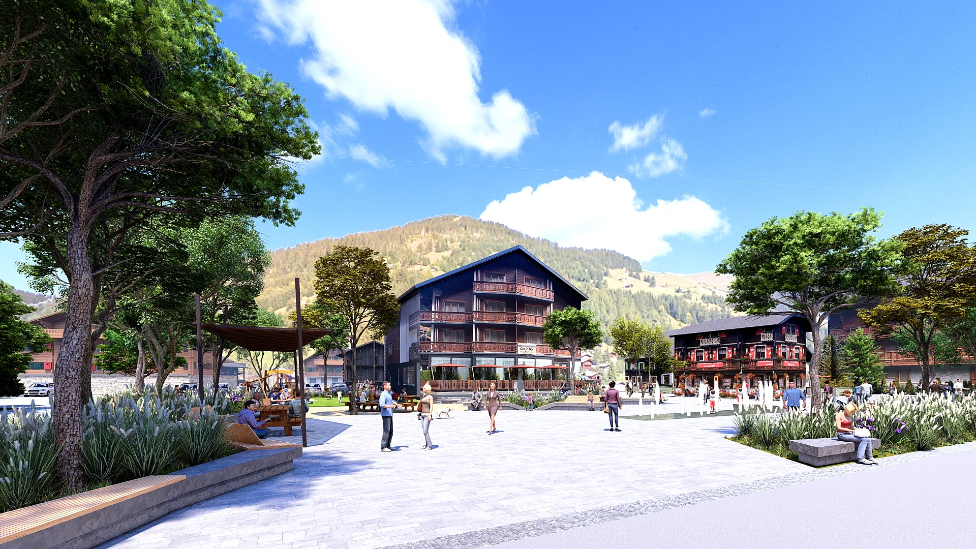 FLYSCH – PLACE DU VILLAGE